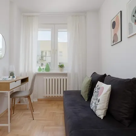 Bright With A Balcony In By Renters * Warszawa